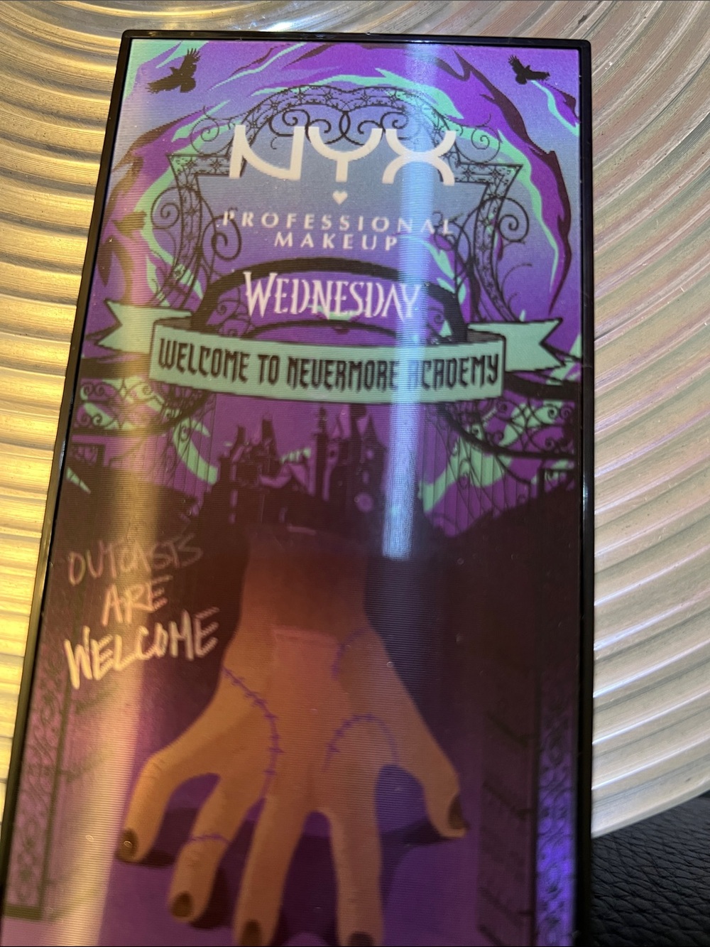 NYX LIMITED EDITION Wednesday welcome to Nevermore Academy